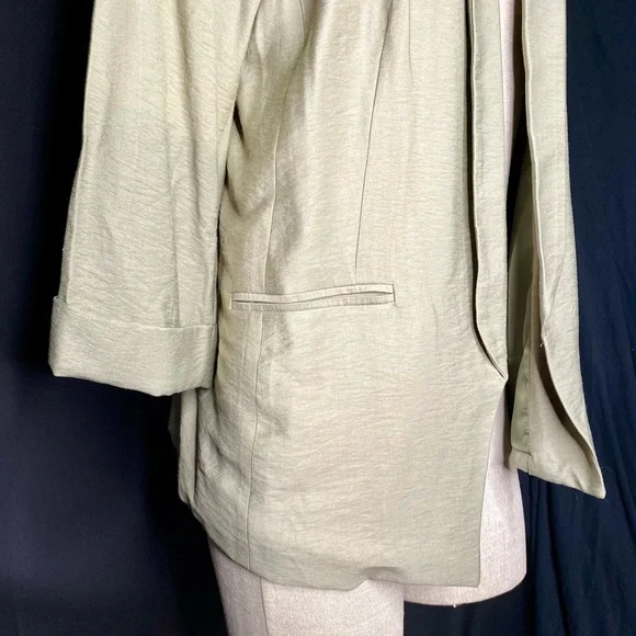 NWT Lauren Conrad Blazer Sage Green - Picture 4 of 13
